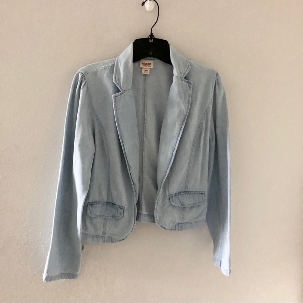 Mossimo Supply Denim Blazer